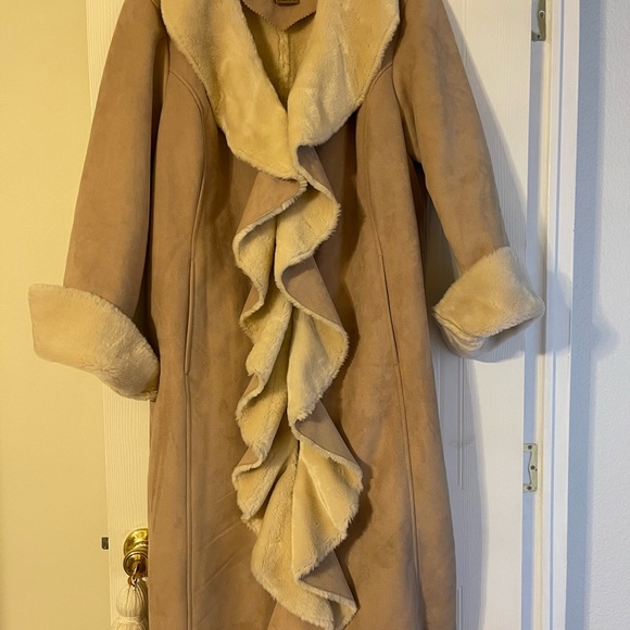 Dennis Basso 15th Anniversary Collector  Edition Long Classic Woman’s Coat 1X - Picture 1 of 14